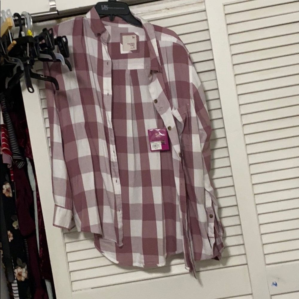 Plaided top